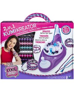 Cool Maker Kumikreator 2 in 1, Macchina Braccialetti e Collane