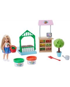Barbie Frh75 - Bambola Chelsea e Playset dell'Orto,