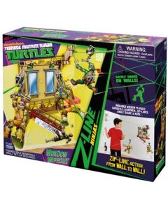 Window Wipeout Tartarughe Ninja Playset - GPZ95041- Giochi Preziosi