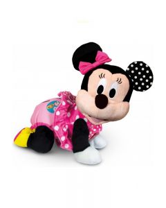 Baby Clementoni 17253 - Peluche Disney Minnie Gattona con Me