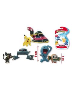 Giochi Preziosi PKE00000 - Pokemon Pack 2 Personaggi 5 e 7cm