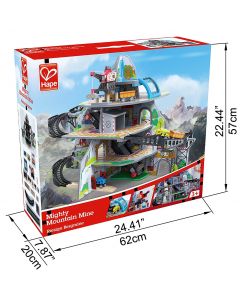 Hape E3753 - Mega Miniera Montana con Treno