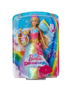 Barbie FRB12 Principessa Pettina e Brilla con Capelli Biondi