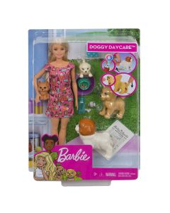 Barbie Dogsitter Con Cuccioli FXH08
