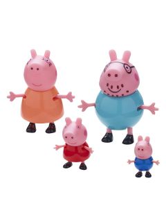 Giochi Preziosi - Peppa Pig Set Famiglia 4 Pers